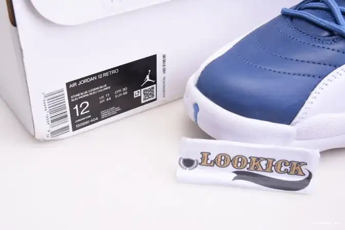 Rep Kickmax Stone 130690-404 Air 12 Jordan Blue Retro 0401